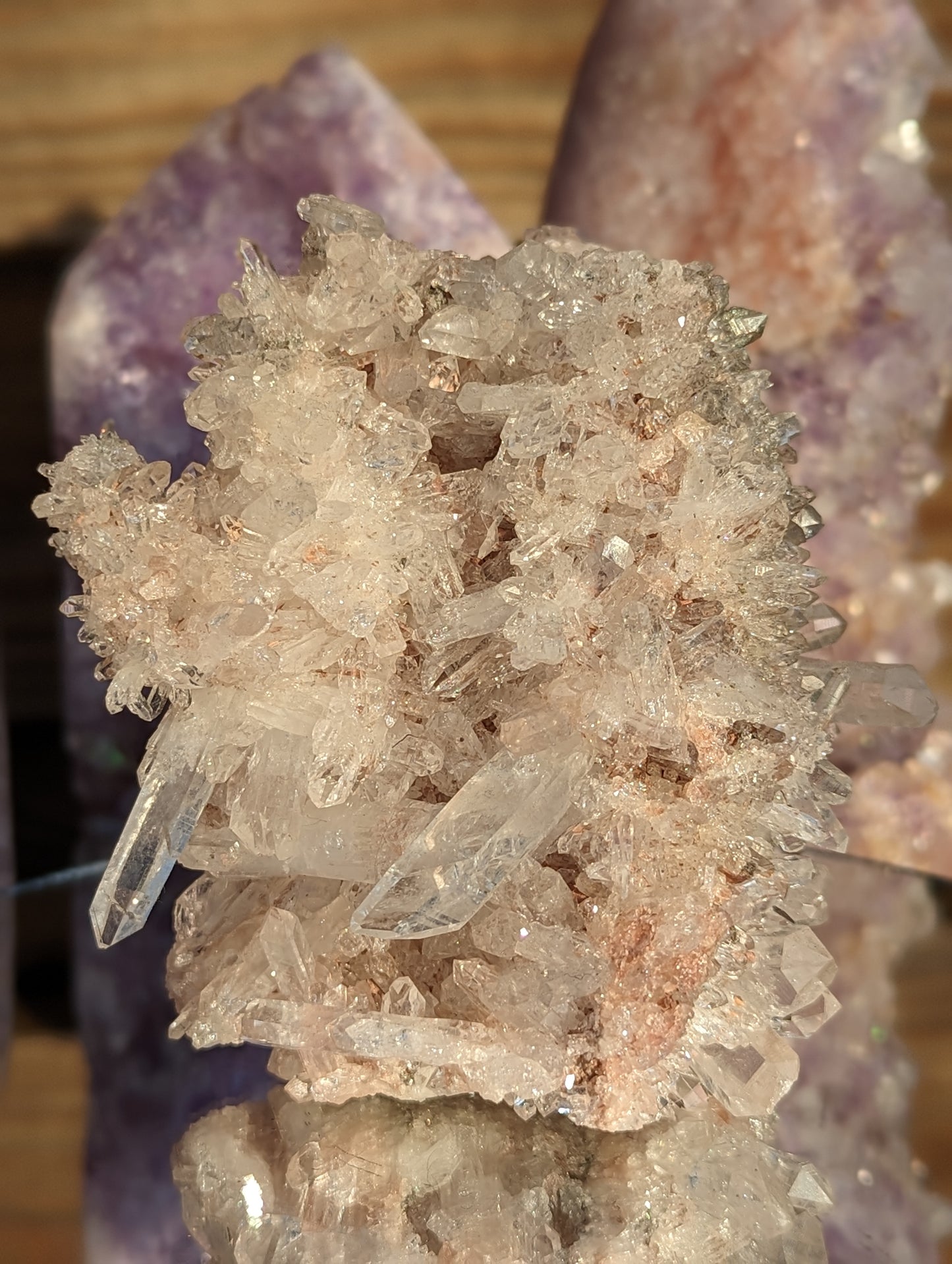 RARE Sacred Pink Lemurian Cluster | Ancient Wisdom & Harmony