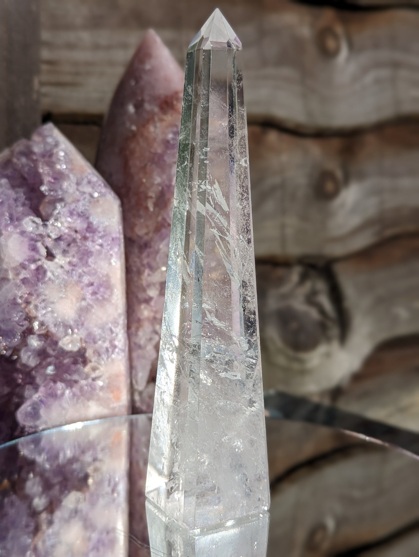 Clear Quartz Obelisk | Amplification & Focus