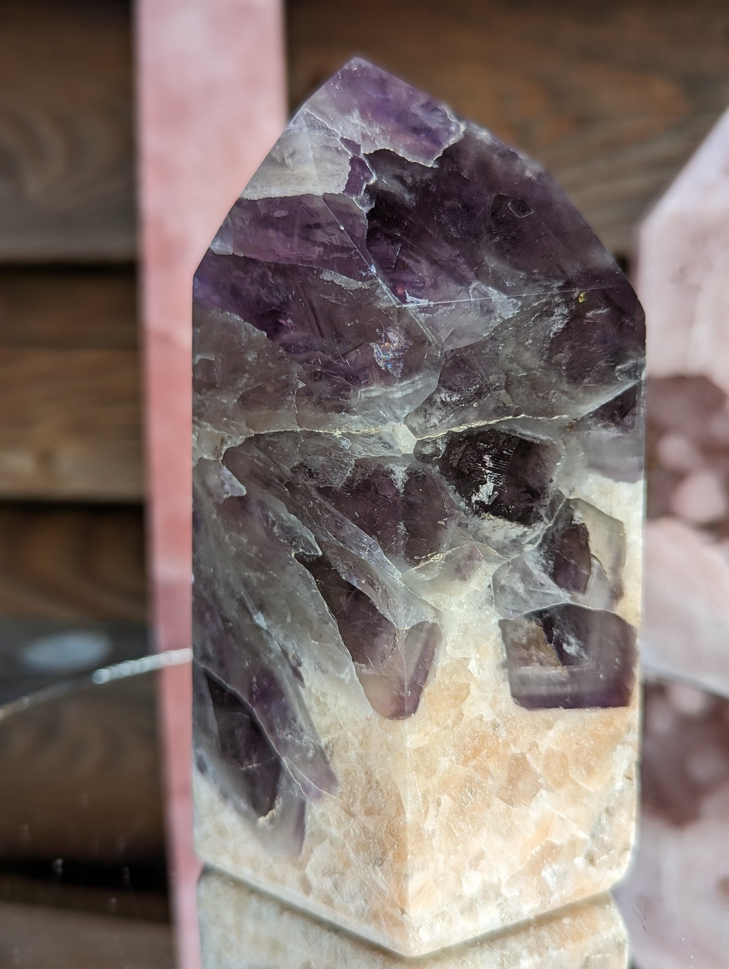 Chunky Amethyst Tower | Inner Peace & Tranquility