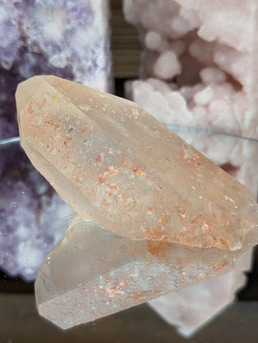 Starbrary Etched Tangerine Lemurian | Ancient Wisdom & Intuition