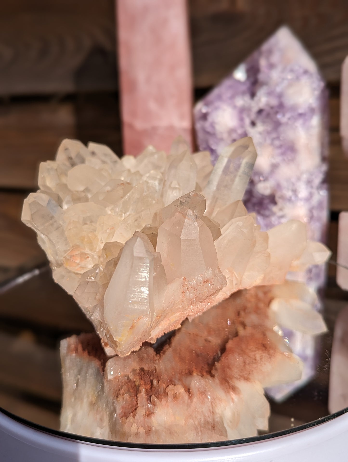 RARE Samadhi Himalayan Pink Quartz | Emotional Balance