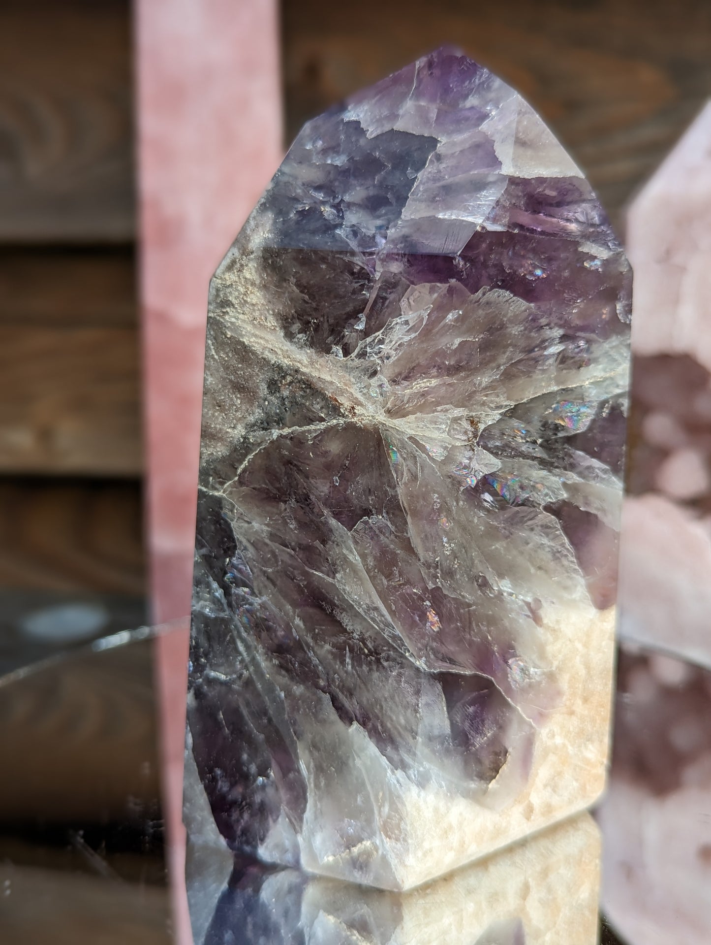 Chunky Amethyst Tower | Inner Peace & Tranquility