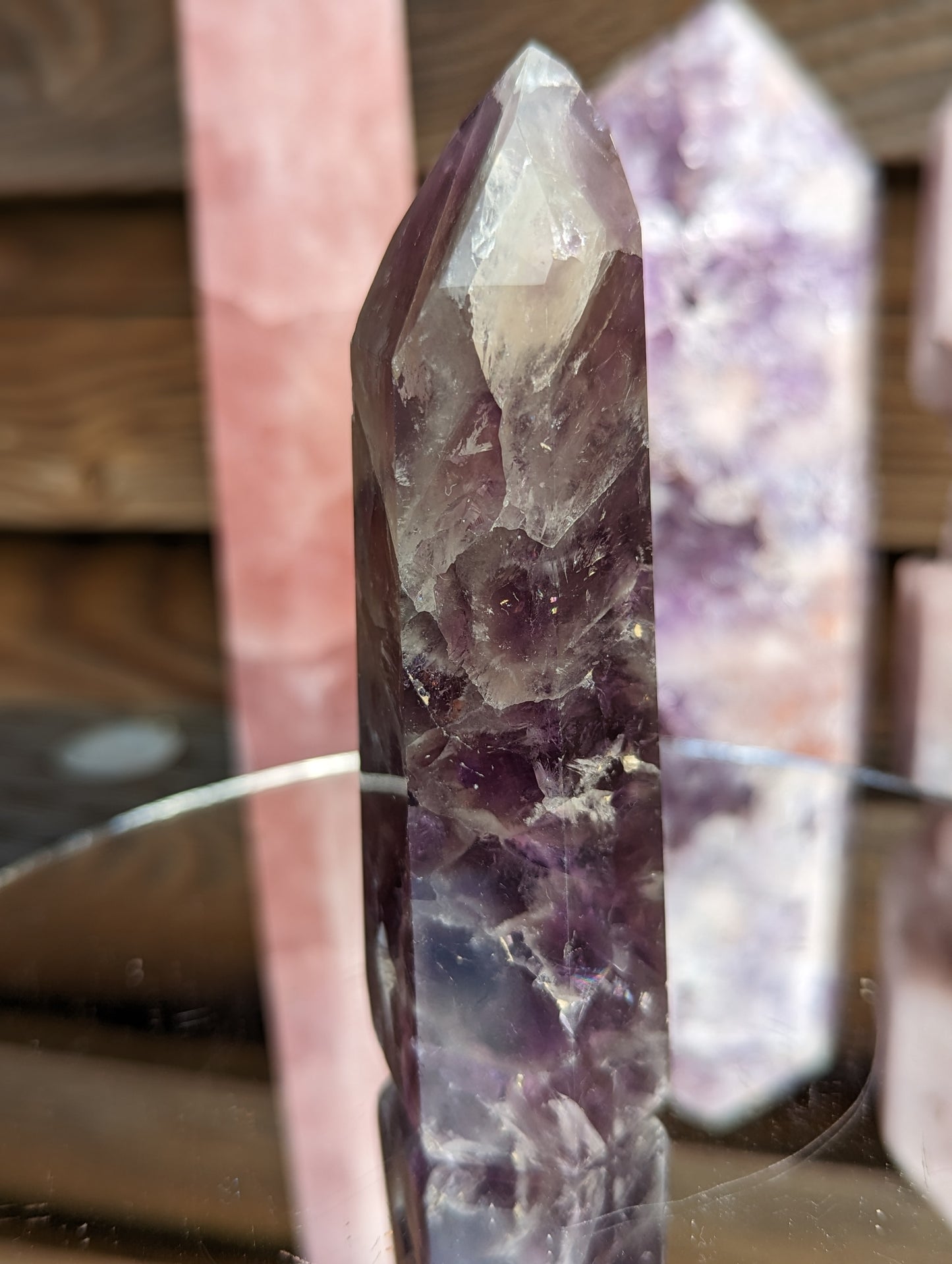 Rainbow Amethyst Tower | Rest & Relaxation