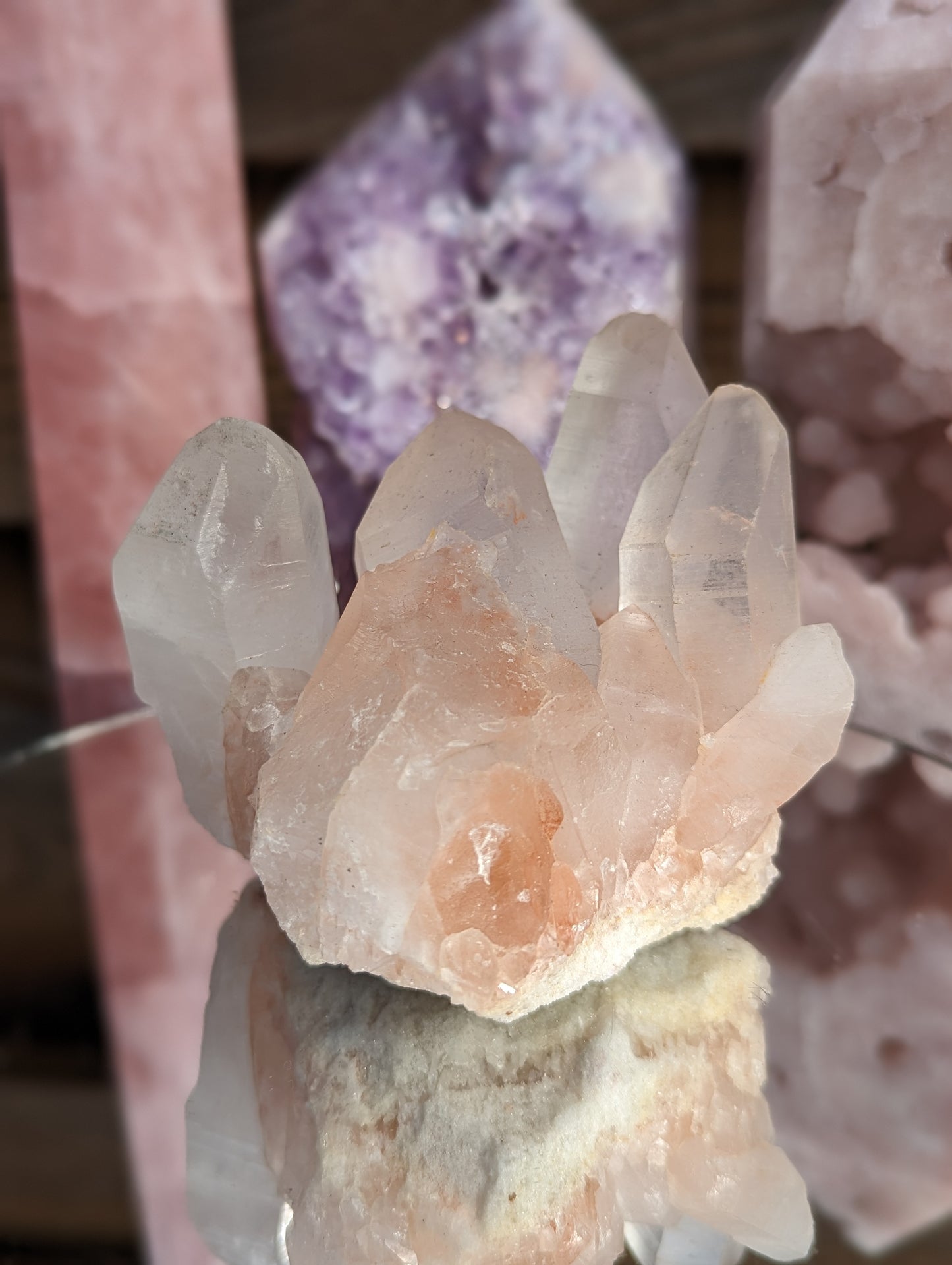 RARE Samadhi Himalayan Pink Quartz | Devine Feminine