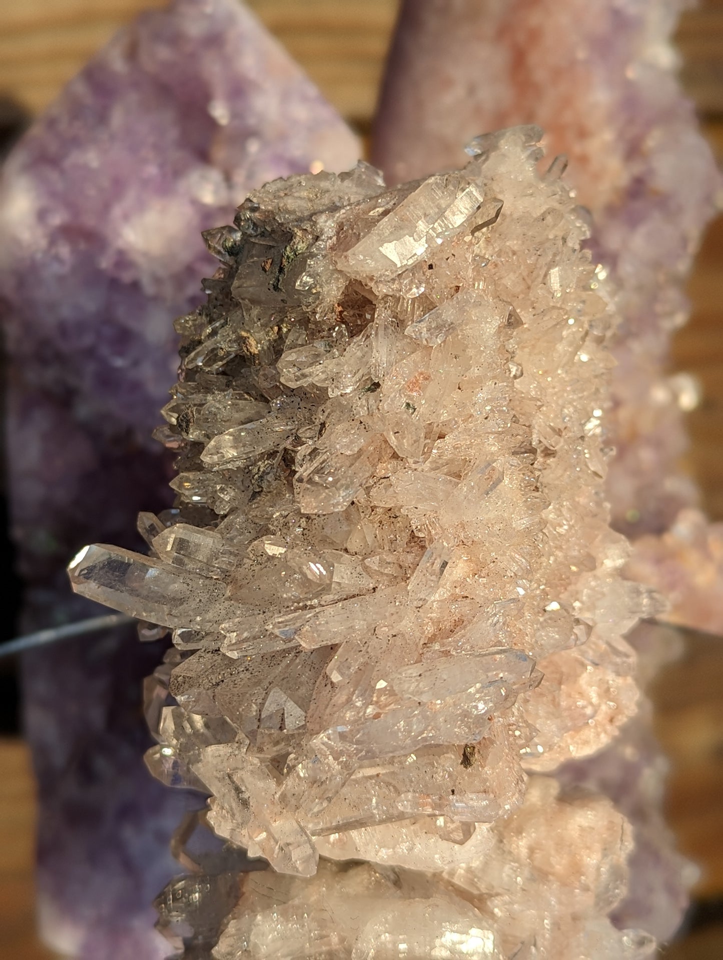 RARE Sacred Pink Lemurian Cluster | Ancient Wisdom & Harmony