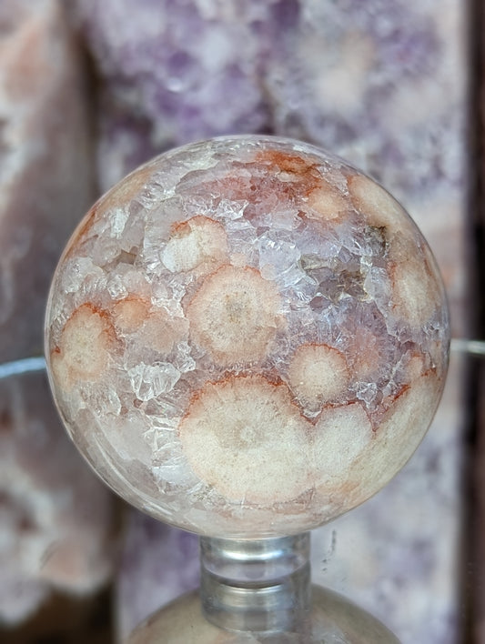 Amethyst, Pink Amethyst Sphere | Spiritual Awareness