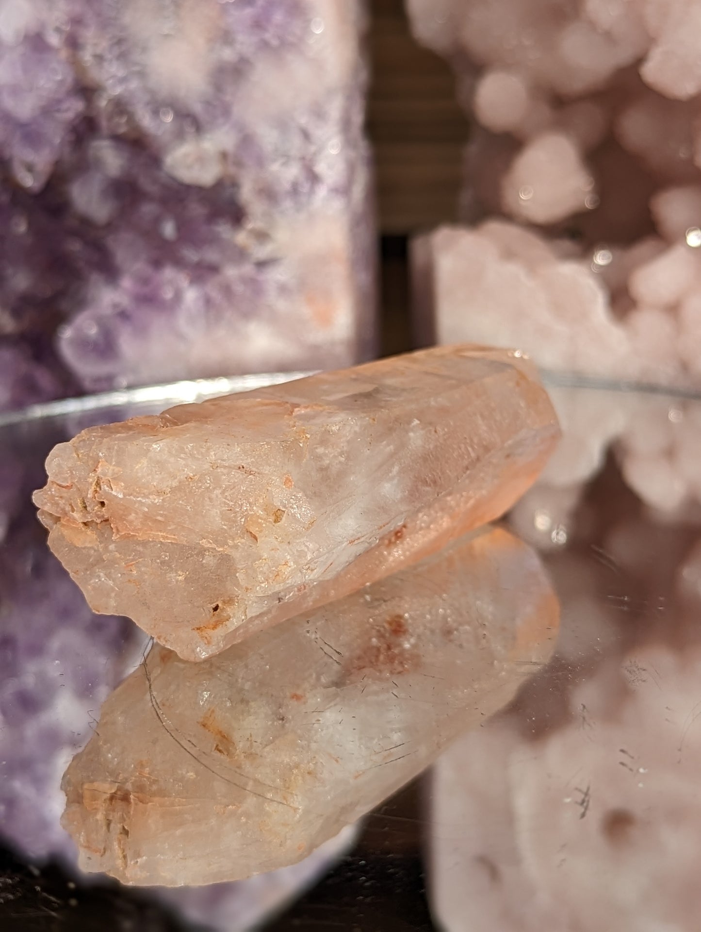 Dendritic Tangerine Lemurian | Vitality & Energy