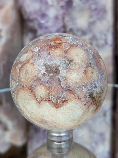 Amethyst, Pink Amethyst Sphere | Spiritual Awareness