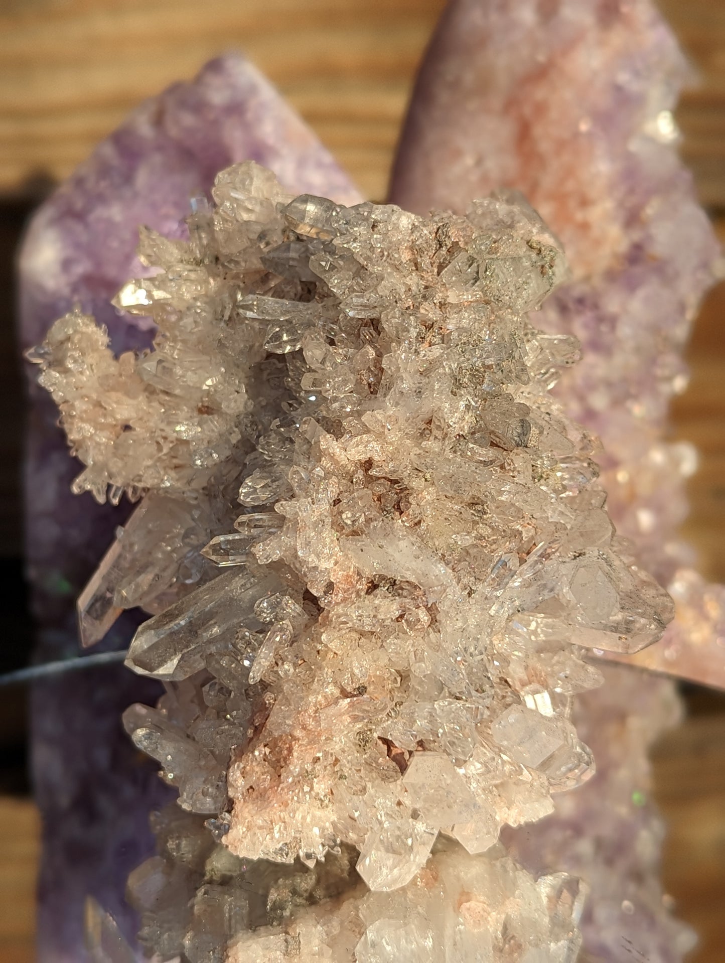 RARE Sacred Pink Lemurian Cluster | Ancient Wisdom & Harmony