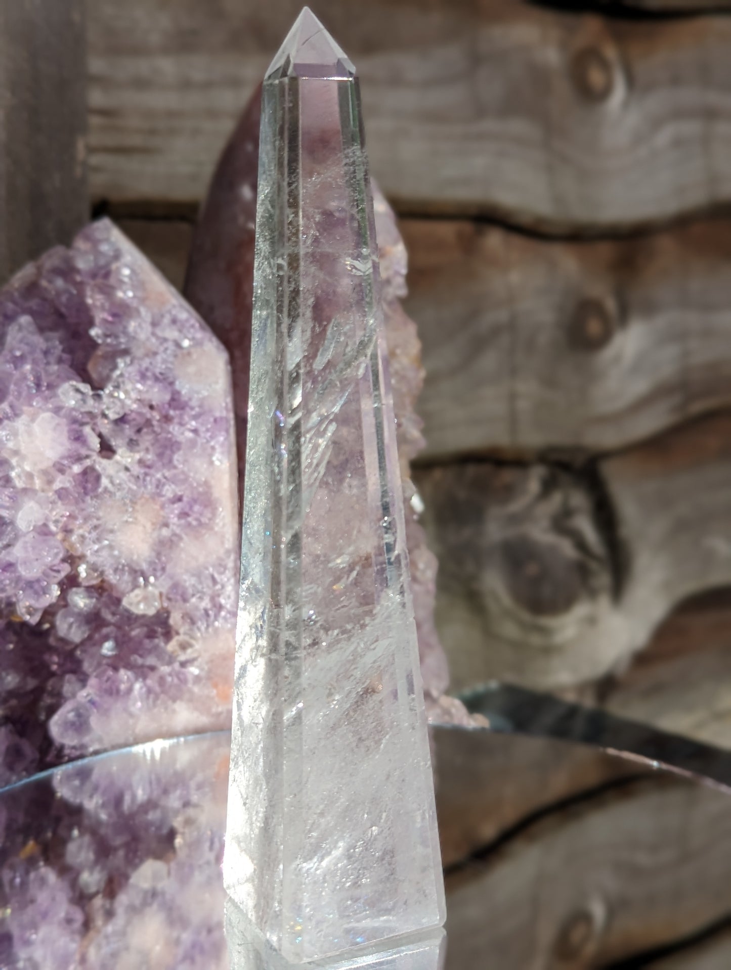 Clear Quartz Obelisk | Amplification & Focus