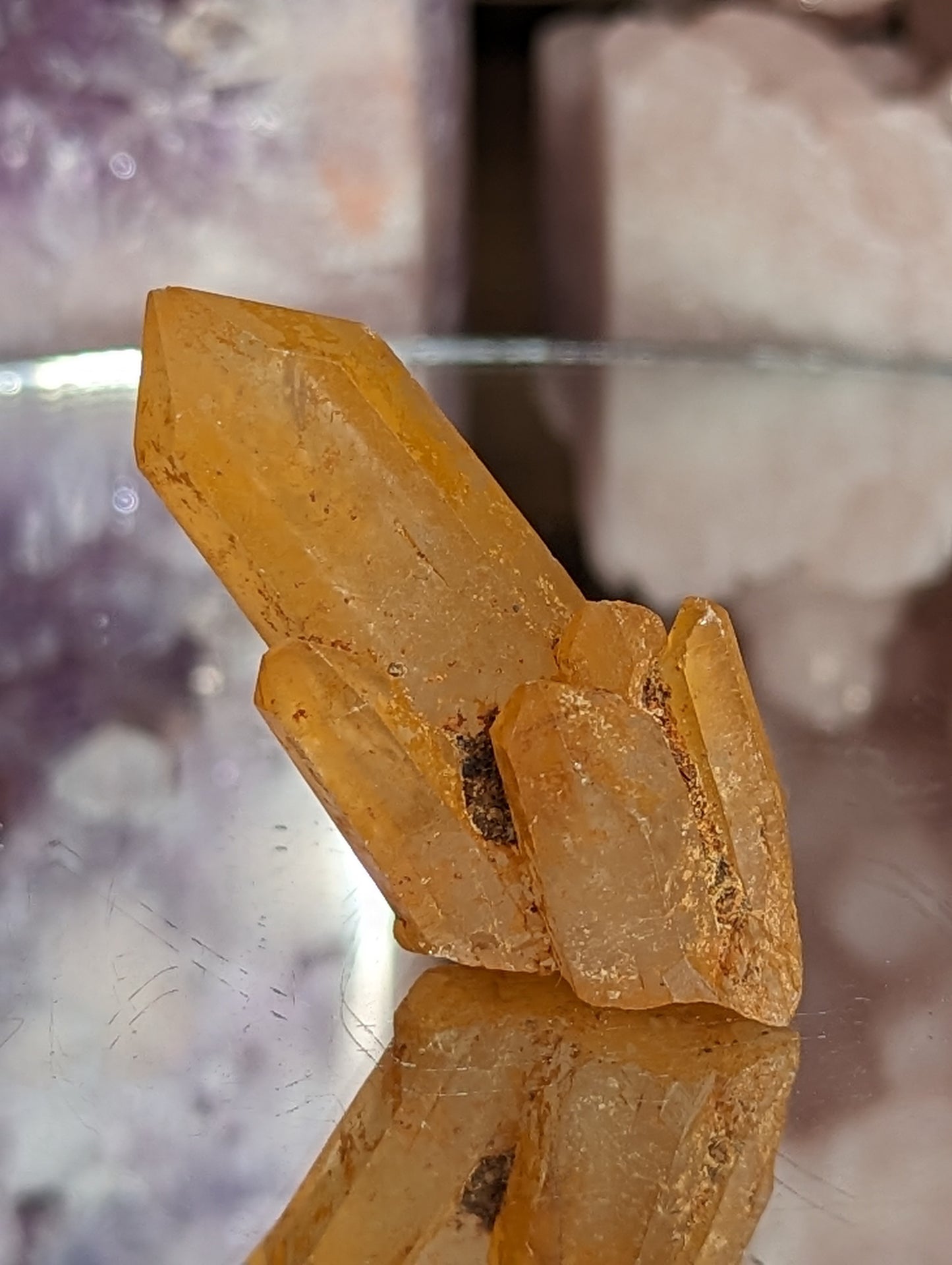 Tangerine Lemurian Seed | Peace & Clarity