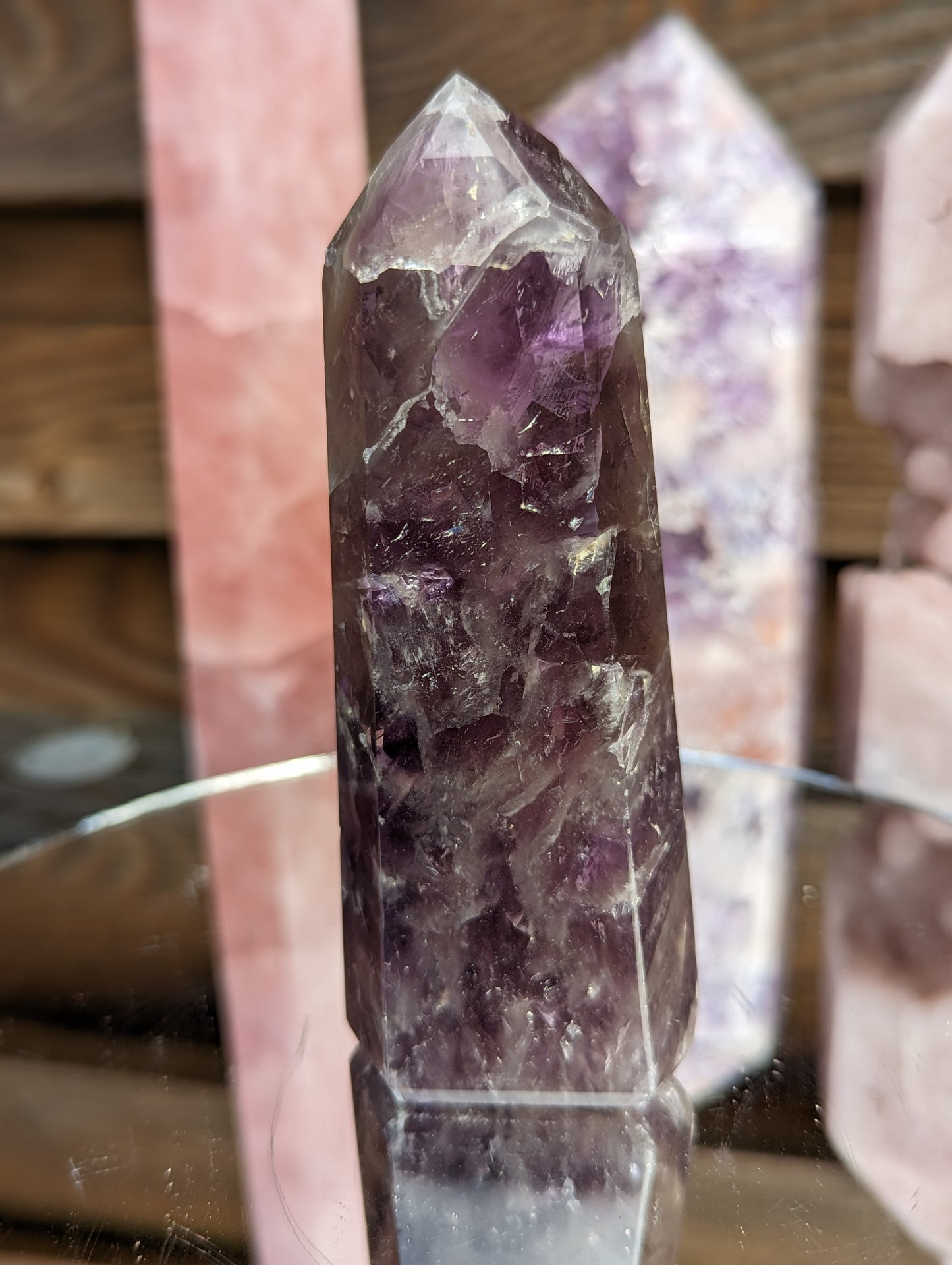 Rainbow Amethyst Tower | Rest & Relaxation