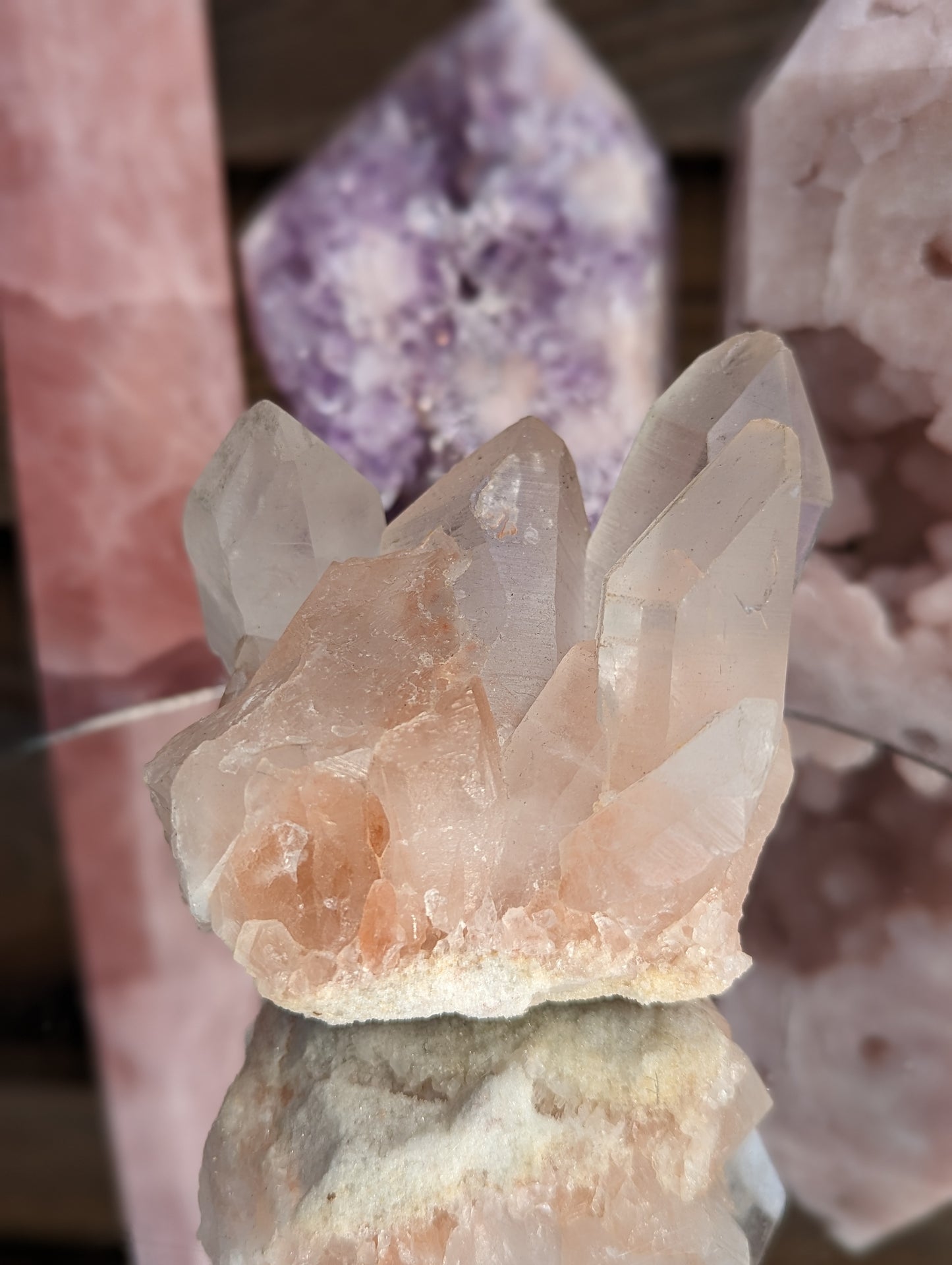 RARE Samadhi Himalayan Pink Quartz | Devine Feminine