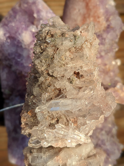 RARE Sacred Pink Lemurian Cluster | Ancient Wisdom & Harmony