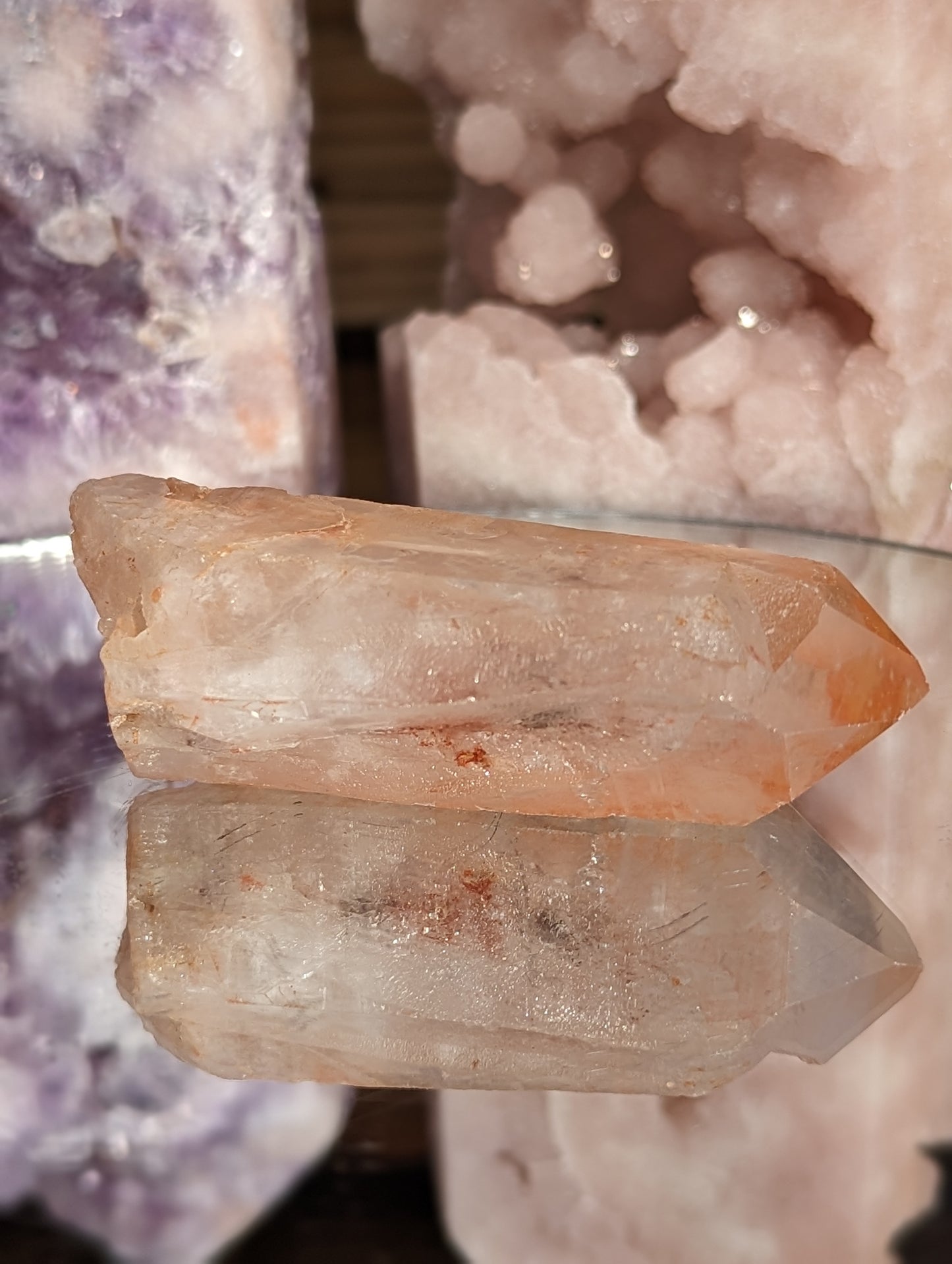 Dendritic Tangerine Lemurian | Vitality & Energy